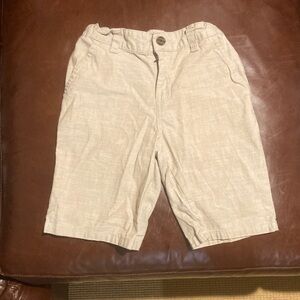 Cat & Jack Beige Flat Front Shorts